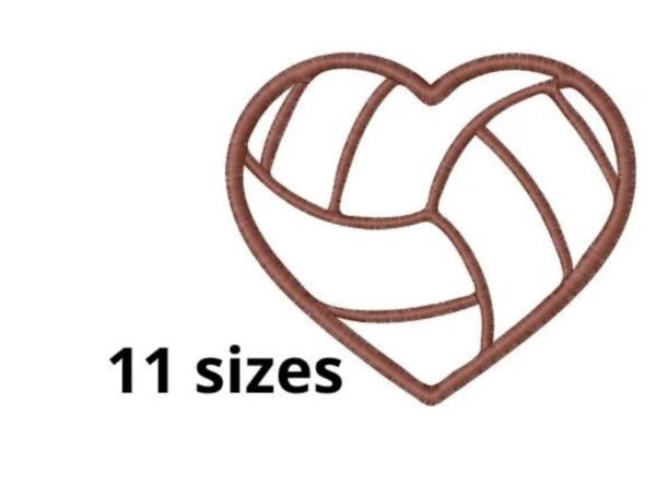 Heart Embroidery Design, 11 sizes, Heart Embroidery, Large Heart Embroidery, Machine Embroidery Design, Heart shapes Design, Instant