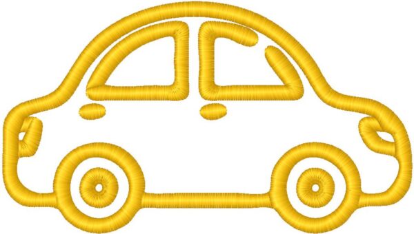 Car Embroidery Design, 7 sizes, Car Embroidery, Machine Embroidery Design, Car shapes Design,Instant