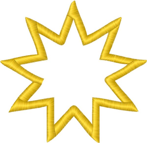 Star Embroidery Design, 7 sizes, Star Embroidery, Machine Embroidery Design, Star shapes Design,Instant