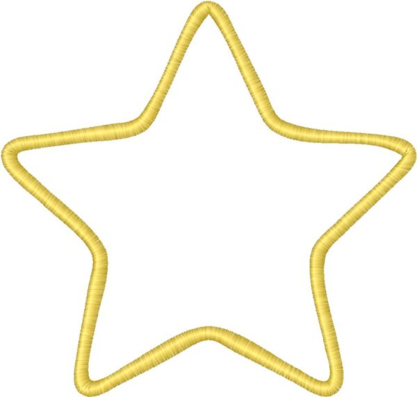 Star Embroidery Design, 7 sizes, Star Embroidery, Machine Embroidery Design, Star shapes Design,Instant