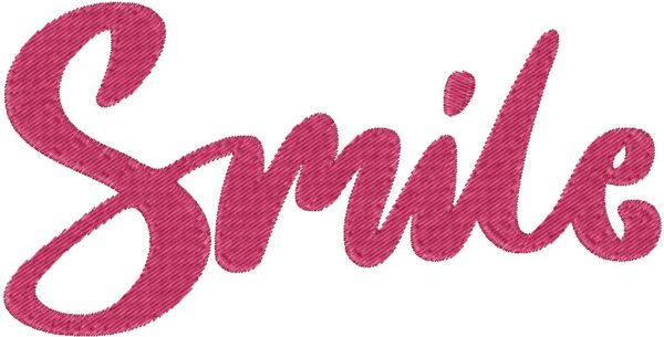 Smile Design, 7 sizes, Machine Embroidery Design, Smile shapes Design, Instant
