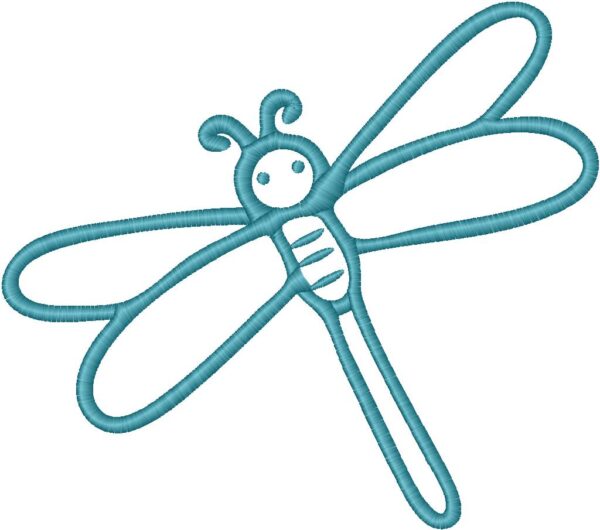 Dragonfly Embroidery Design, 7 sizes, Machine Embroidery Design, Dragonfly shapes Design, Instant