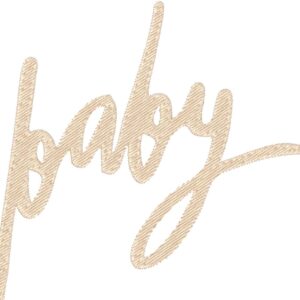 baby Embroidery Design, 4 sizes, Machine Embroidery Design, baby shapes Design, Instant