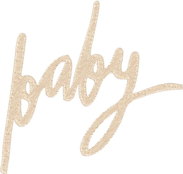 baby Embroidery Design, 4 sizes, Machine Embroidery Design, baby shapes Design, Instant
