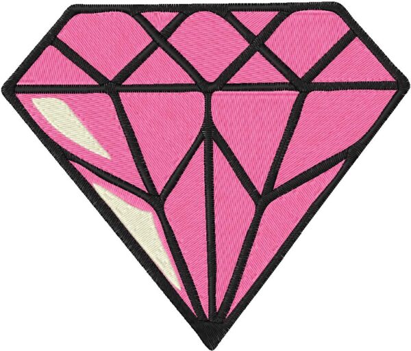 Diamond Embroidery Design, 3 sizes, Machine Embroidery Design, Diamond shapes Design, Instant