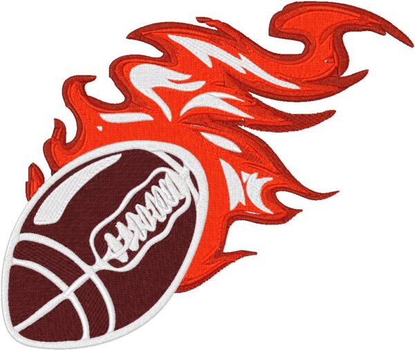 Rugby Embroidery Design, 4 sizes, Machine Embroidery Design, Rugby shapes Design, Instant