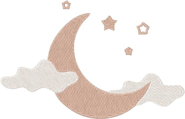 Sky Embroidery Design, 3 sizes, Machine Embroidery Design, Sky shapes Design, Instant