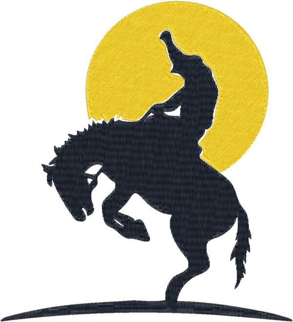 Horse Rider Design, 7 sizes, Machine Embroidery Design, Horse Rider shapes Design, Instant