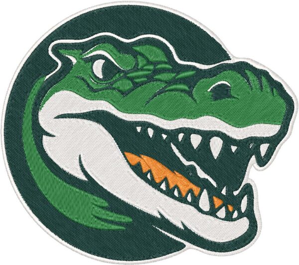 Crocodile Embroidery Design, 7 sizes, Machine Embroidery Design, Crocodile shapes Design, Instant