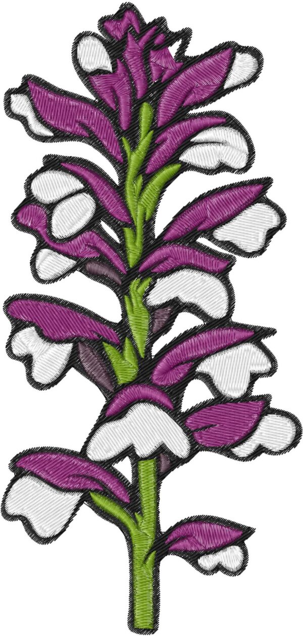 Flowers Design, 7 sizes, Machine Embroidery Design, Flowers shapes Design, Instant