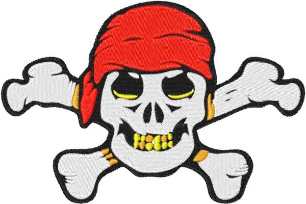 Skull Design, 7 sizes, Machine Embroidery Design, Skull shapes Design, Instant