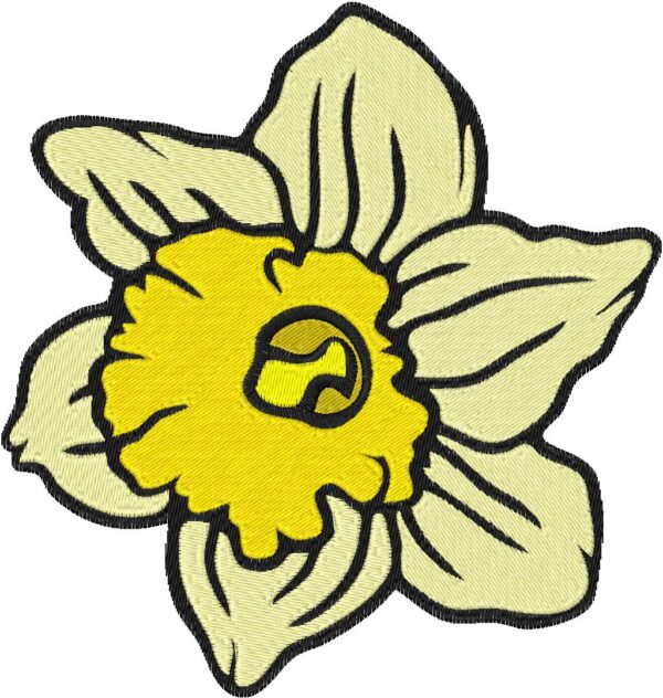 Flower Design, 7 sizes, Machine Embroidery Design, Flower shapes Design, Instant