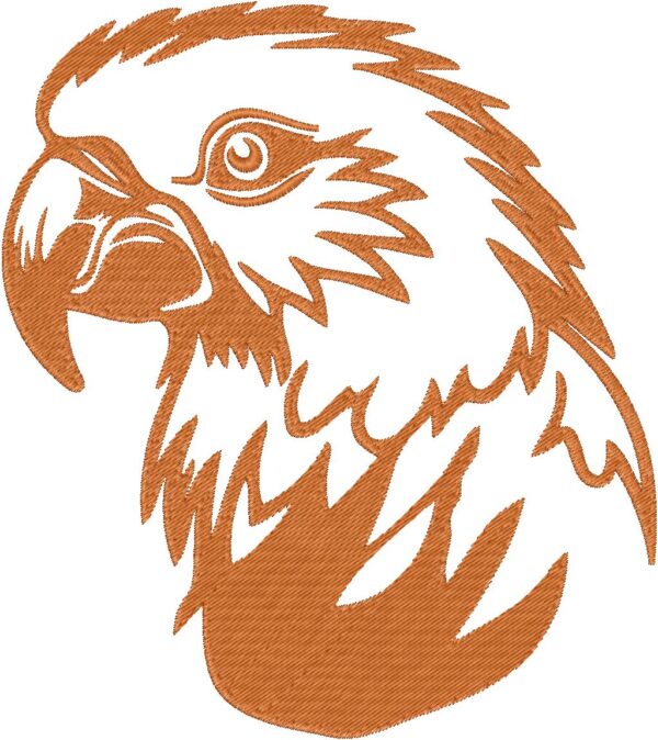 Parrots Embroidery Design, 7 sizes, Machine Embroidery Design, Parrots shapes Design, Instant