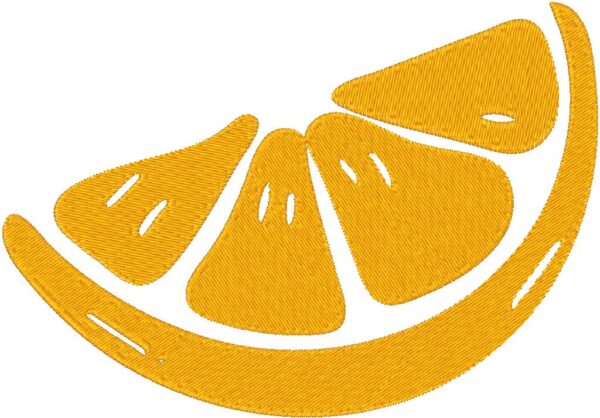 Orange Design, 7 sizes, Machine Embroidery Design, Orange shapes Design, Instant