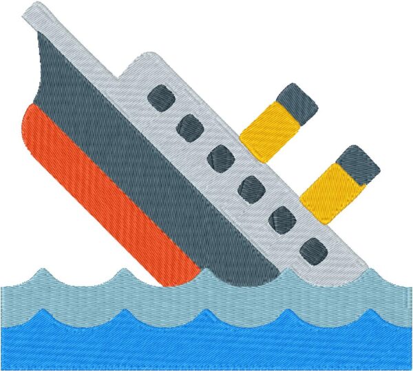 Boat Design, 7 sizes, Machine Embroidery Design, Boat shapes Design, Instant