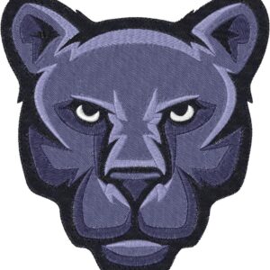 Cougar Design, 7 sizes, Machine Embroidery Design, Cougar shapes Design, Instant