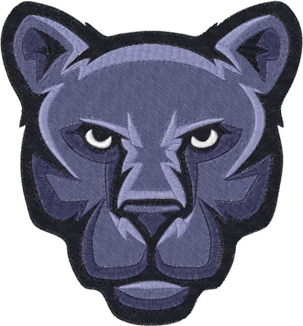 Cougar Design, 7 sizes, Machine Embroidery Design, Cougar shapes Design, Instant
