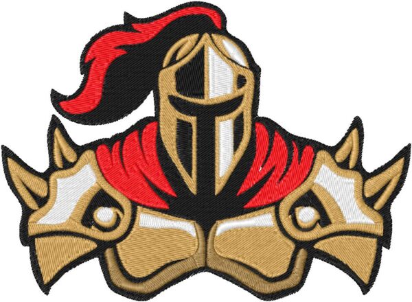 Knight Design, 7 sizes, Machine Embroidery Design, Knight shapes Design, Instant