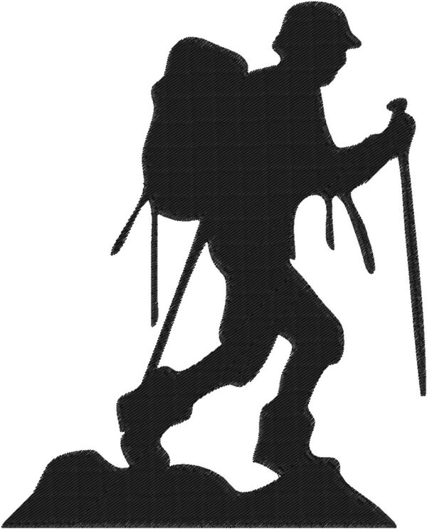 Tourist Design, 7 sizes, Machine Embroidery Design, Tourist shapes Design, Instant