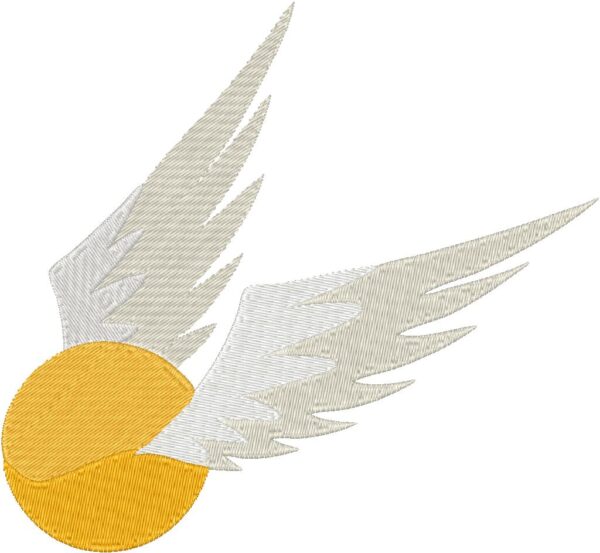 Golden Snitch Design, 7 sizes, Machine Embroidery Design, Golden Snitch shapes Design, Instant