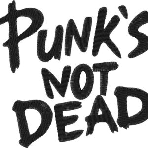 Punk Design, 3 sizes, Machine Embroidery Design, Punk shapes Design, Instant