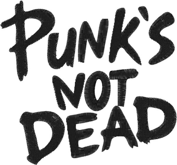 Punk Design, 3 sizes, Machine Embroidery Design, Punk shapes Design, Instant