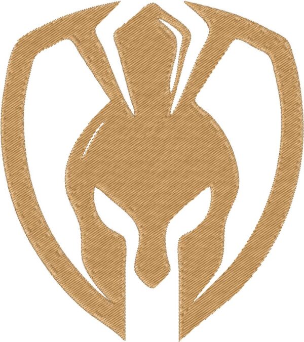 Spartan Helmet Embroidery Design, 3 sizes, Machine Embroidery Design, Spartan Helmet shapes Design, Instant