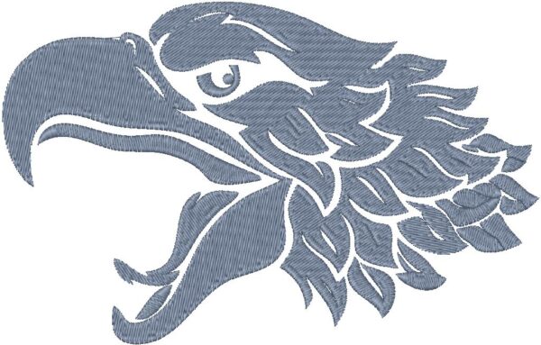 Predator Design, 7 sizes, Machine Embroidery Design, Predator shapes Design, Instant