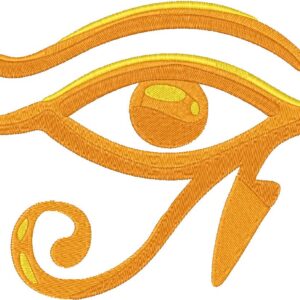 Eye Design, 7 sizes, Machine Embroidery Design, Eye shapes Design, Instant
