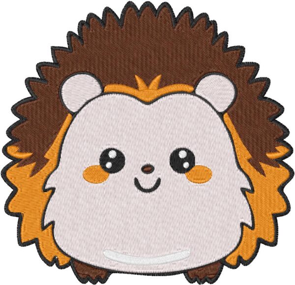 Hedgehog Design, 7 sizes, Machine Embroidery Design, Hedgehog shapes Design, Instant
