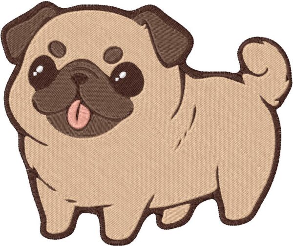 Dog Design, 7 sizes, Machine Embroidery Design, Dog shapes Design, Instant