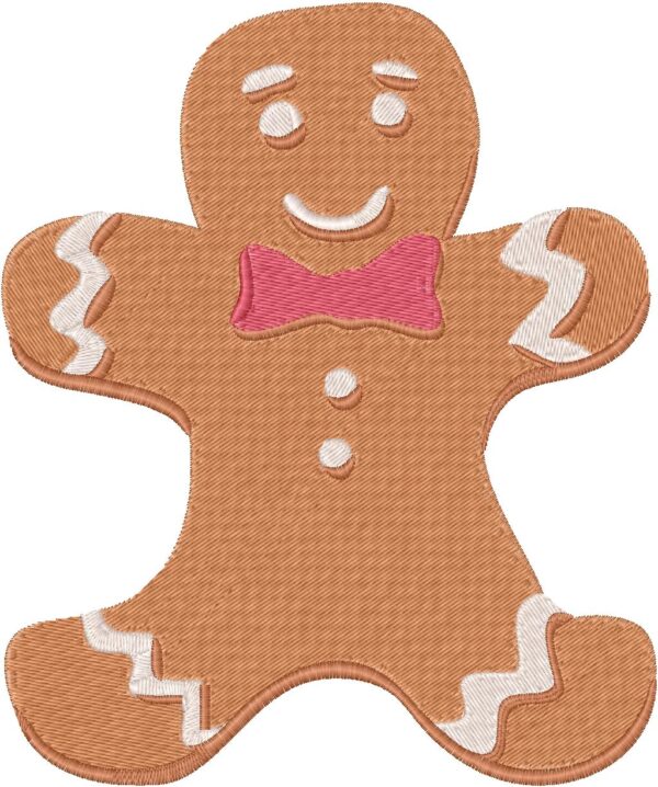 Gingerbread Design, 7 sizes, Machine Embroidery Design, Gingerbread shapes Design, Instant