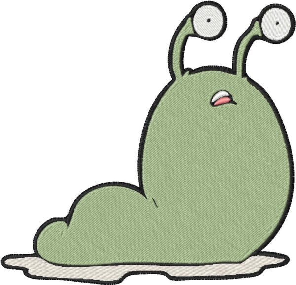 Slug Design, 7 sizes, Machine Embroidery Design, Slug shapes Design, Instant