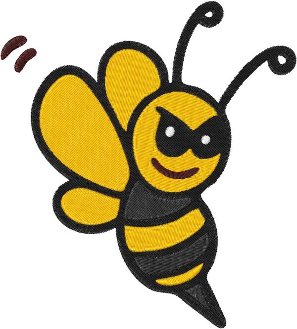 Wasp Design, 7 sizes, Machine Embroidery Design, Wasp shapes Design, Instant