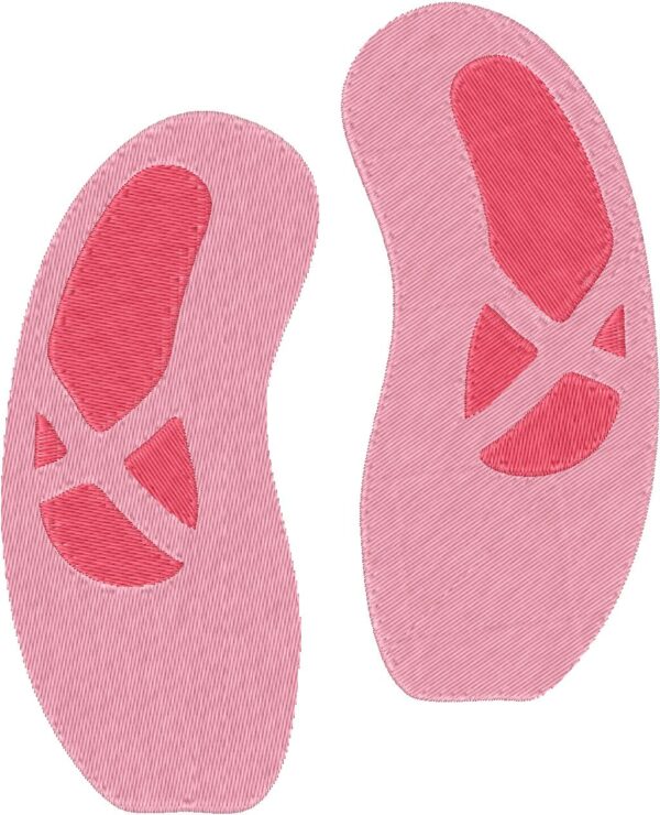 Ballerinas Design, 7 sizes, Machine Embroidery Design, Ballerinas shapes Design, Instant