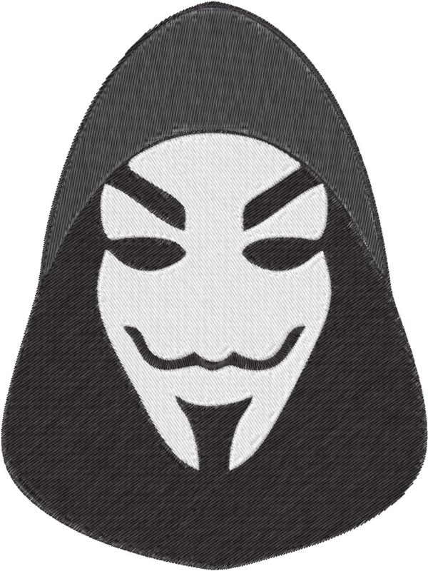 Hacker Design, 7 sizes, Machine Embroidery Design, Hacker shapes Design, Instant