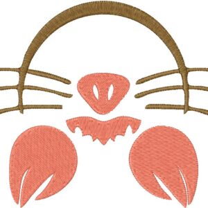 Mole Design, 7 sizes, Machine Embroidery Design, Mole shapes Design, Instant