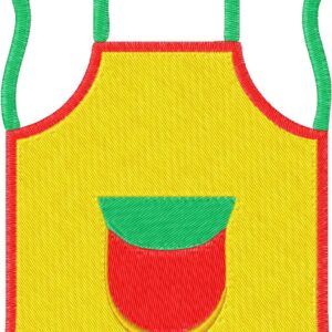 Apron Embroidery Design, 7 sizes, Machine Embroidery Design, Apron shapes Design, Instant