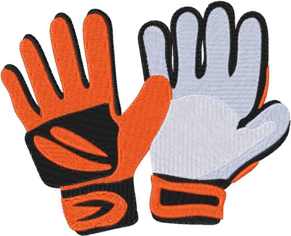 Gloves Design, 7 sizes, Machine Embroidery Design, Gloves shapes Design, Instant