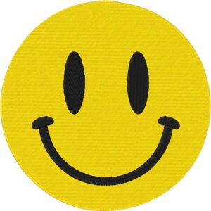 Smail Embroidery Design, 7 sizes, Machine Embroidery Design, Smail shapes Design, Instant