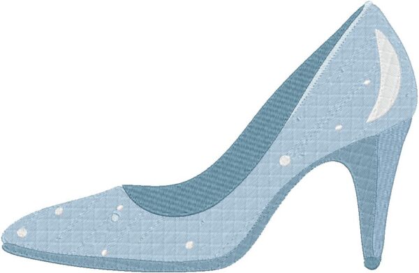 Slipper Design, 7 sizes, Machine Embroidery Design, Slipper shapes Design, Instant