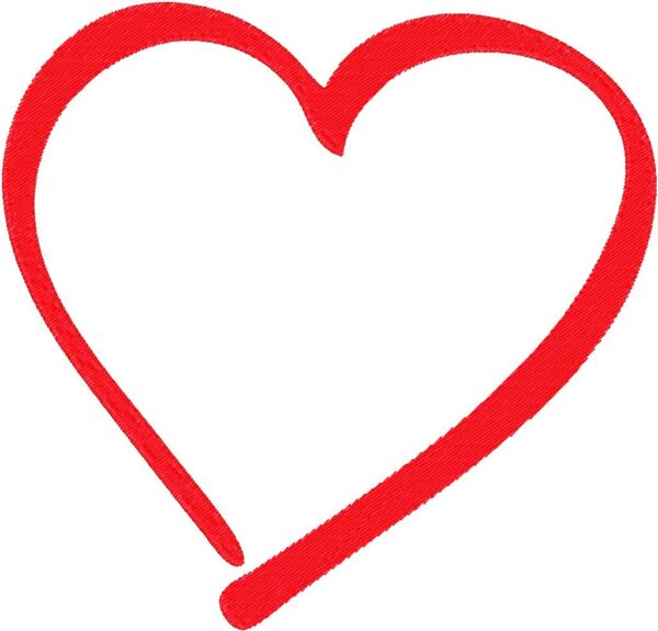 Heart Design, 7 sizes, Machine Embroidery Design, Heart shapes Design, Instant