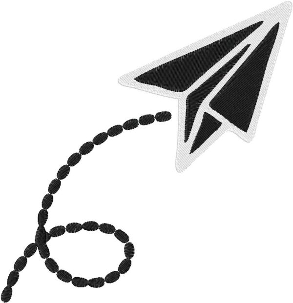Paper Swallow Design, 7 sizes, Machine Embroidery Design, Paper Swallow shapes Design, Instant