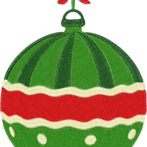 Christmas Bulb Design, 7 sizes, Machine Embroidery Design, Christmas Bulb shapes Design, Instant